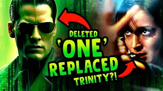 MATRIX: Deleted 'One' Replaced Trinity in Original Script! Matrix Script EXPLAINED