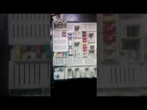 блок предохранителей рено меган 2 сценик 2