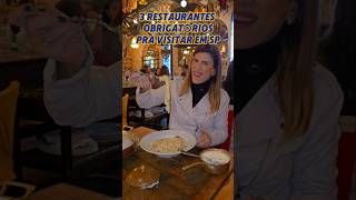 If You Go To Sp You Have To Visit These Restaurants saopaulo restaurant food restaurant sp