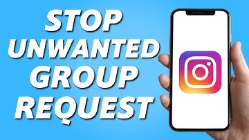 How to Turn Off Group Requests on Instagram (STOP UNWANTED MESSAGES)