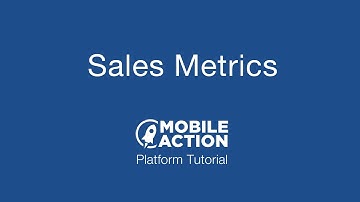 Get Sales Metrics for Google Play and App Store Apps - Mobile Action Sales Metrics