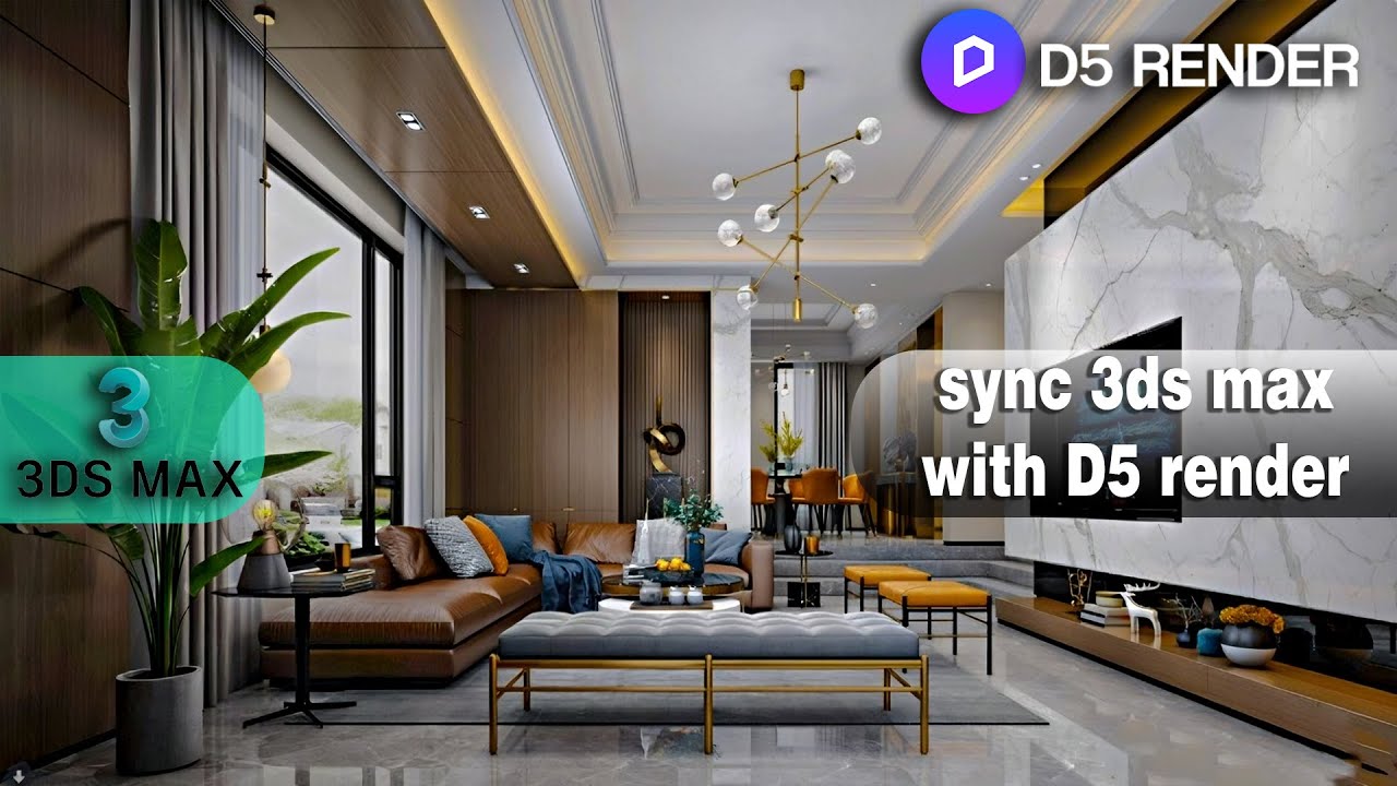 The Secret to REAL-TIME Rendering in 3dsMax with D5 Render - YouTube