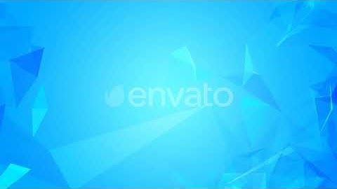 Polygonal Abstract Background - Blue - Stock Video