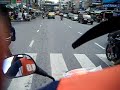 タイ　バンコクでバイクタクシー