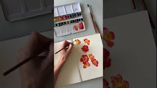 New sketch with  a Phoenix Watercolor set 🎨🙌🏼🤩