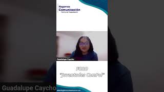 ? Foro: Juventudes en la ComPol ? - ?‍♀️ Guadalupe Caycho ??