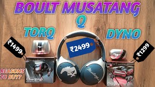 Boult X Mustang Earbuds And Headphones🔥 Premium Look ✨torq ✨dyno ✨ Q 🔥 Mustang Earbuds Under 1500