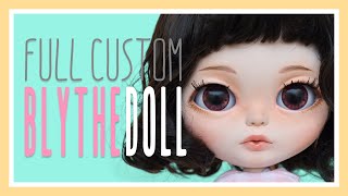 Full Custom Blythe Doll - Epoxy eye mod - Yurika