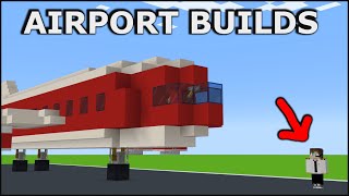 : Minecraft: 15+ Airport Build Hacks!