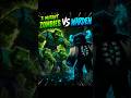 Warden vs. Zombie Horde: Minecraft Epic Battle! #minecraft