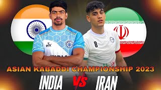 INDIA VS IRAN || ASIAN KABADDI CHAMPIONSHIP  2023 @appanadu_Sports19 screenshot 1