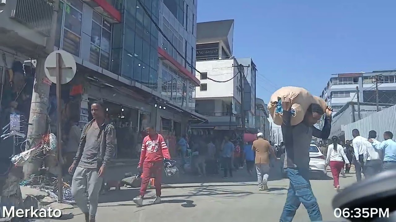 Drive with me , Merkato. 🇪🇹