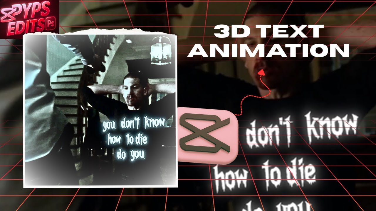 3D TEXT ANIMATION | CAPCUT PC TUTORIAL - YouTube