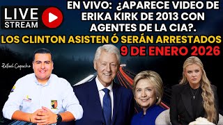 LOS CLINTON ASISTEN Ó SERÁN ARRESTADOS, ¿APARECE VIDEO DE ERIKA KIRK DE 2013 CON AGENTES DE LA CIA?