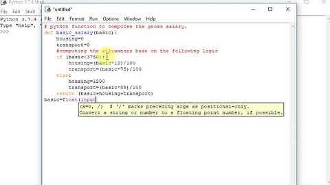 python function to computes the gross salary.
