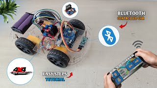 Build Your Own Bluetooth Controlled Car | How To Make Bluetooth Controlled Car | @AltiumOfficial