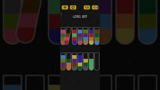 Water sort puzzle level 1017