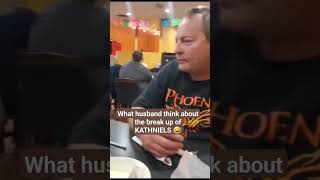 when daughter asked her dad what he think about Daniel, Kathryn  and Andrea issue. #kathniel