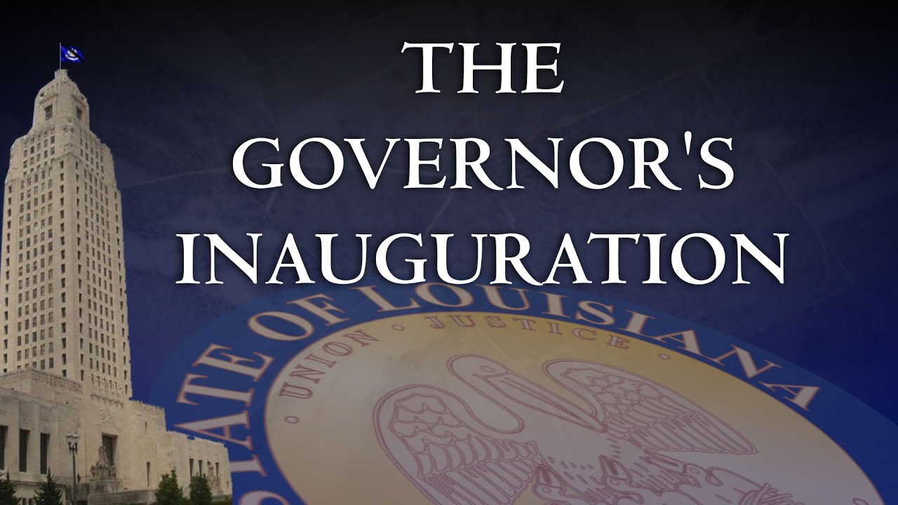 Louisiana Governor's Inauguration 2020 YouTube