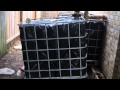 Step 7 - IBC Rainwater Harvesting System - Cleaning Out Organic Build Up