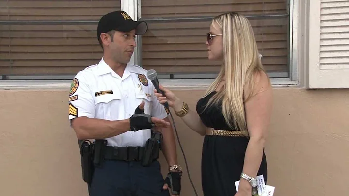Police Officer Freddy Cruz - "Miss Celebrity In Mi...