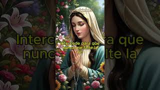 Intercede so that I never lack faith