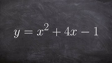 How to determine the y intercept of a quadratic equation