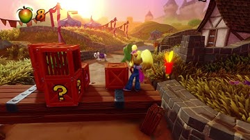 Crash Bandicoot 3 (N. Sane Trilogy) 100% Walkthrough Part 7: Gee Wiz