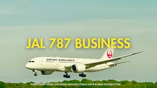 Japan Airlines Business Class 787 Tokyo Narita to Kuala Lumpur - GOOD