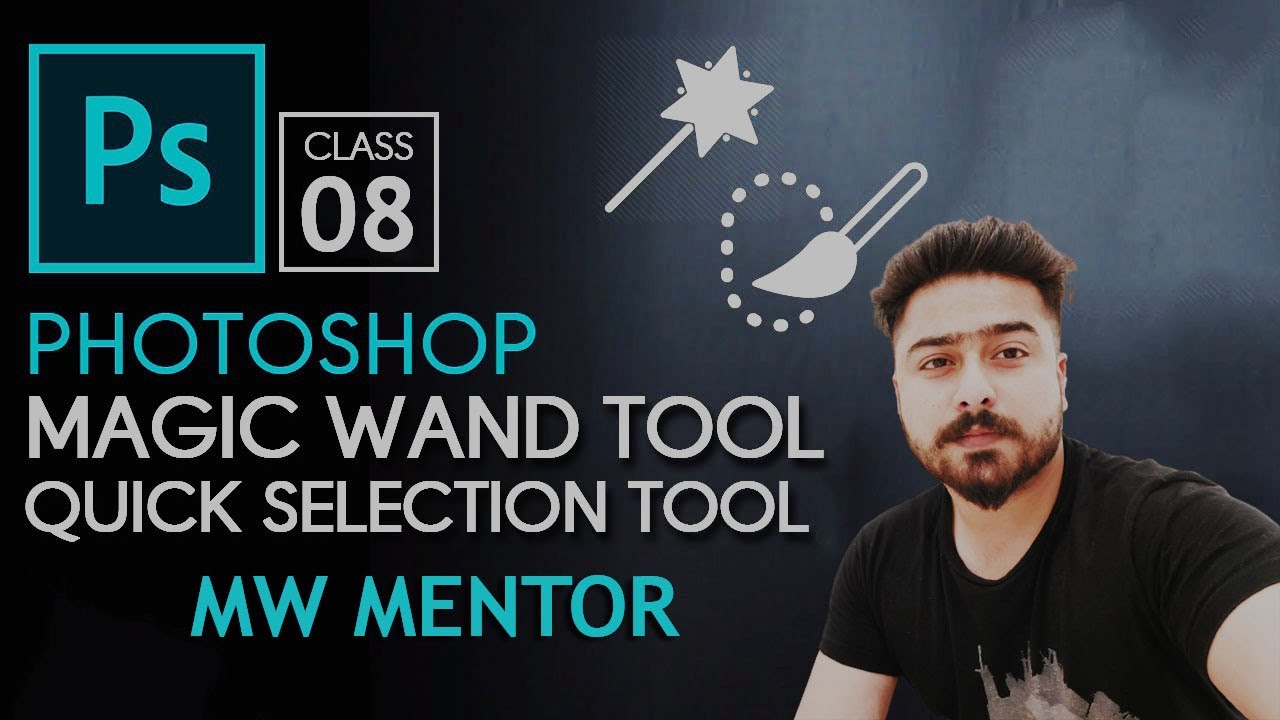 How to Make Selection with Magic Wand & Quick Selection in Photoshop ...