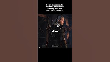 geralt reminding soldiers who he is #witcher3 #geraltofrivia