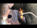 removing “rusty bolt” with HEAT (acetylene torch)