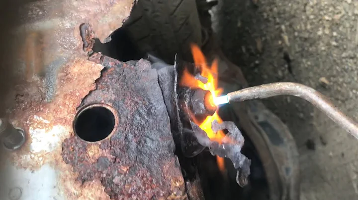 removing “rusty bolt” with HEAT (acetylene torch)