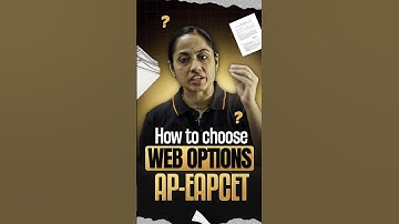 AP-EAPCET Web Options pettadam lo ee mistakes avoid cheyyandi! #vedantutelugu #apeapcetcounselling