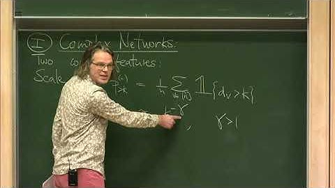 Prof. Remco Van der Hofstad | Scale-free percolation