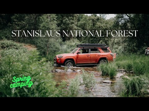 Overlanding to hidden swimming holes in Stanislaus National Forest