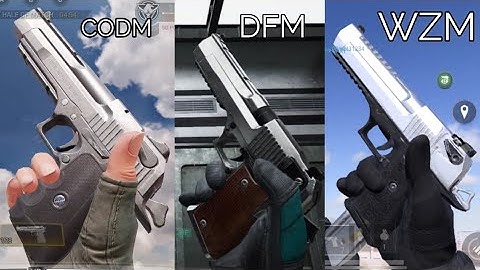 .50 GS | Desert Eagle in COD Mobile vs Warzone Mobile vs Delta Force Mobile - Which is best?