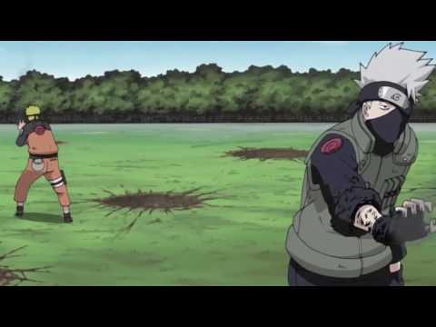 Naruto vs Kakashi Rasengan vs Rasenshuriken