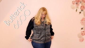 Butterick 6600 Zip-Up Jacket ~ Sew With Me!