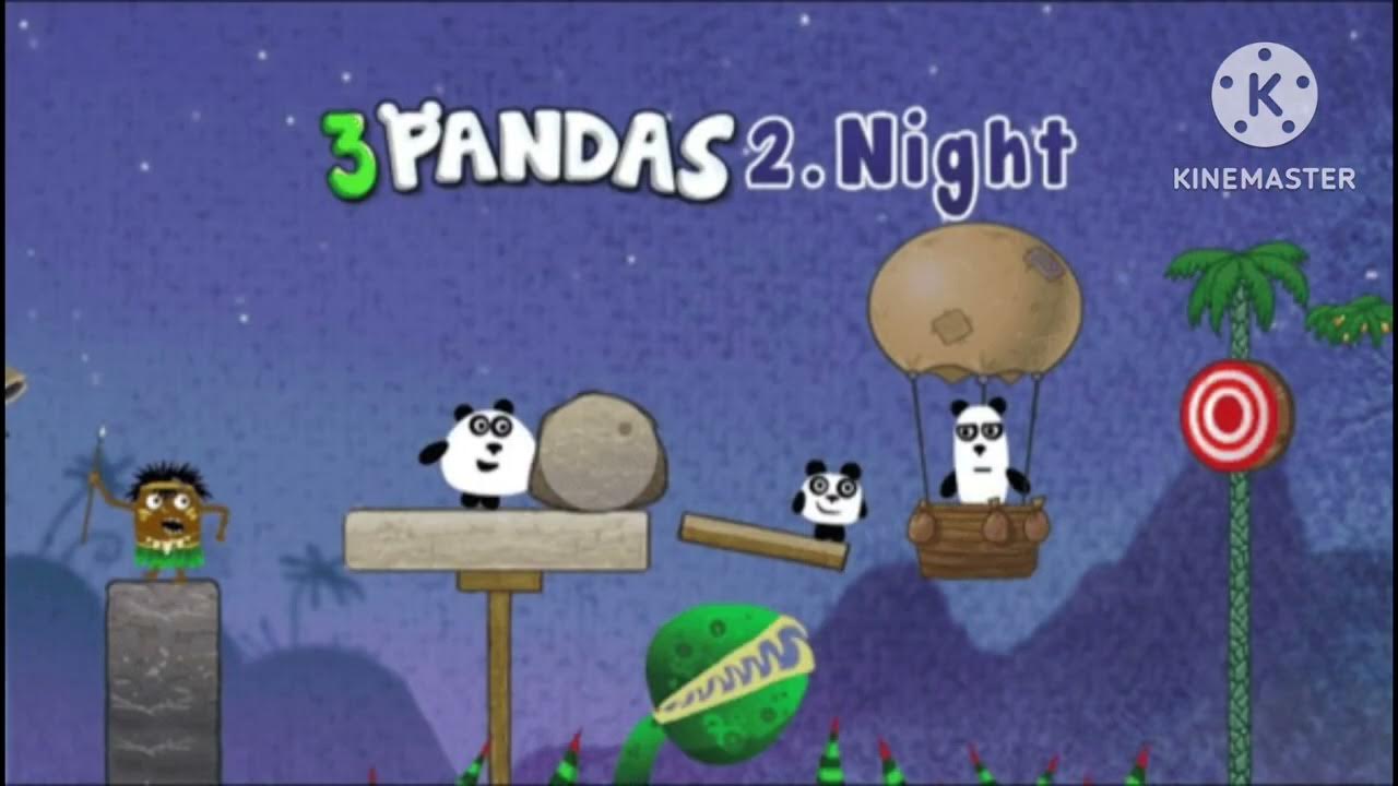 3 pandas 2 night