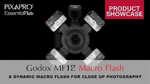 Godox MF12 - The Dynamic Macro Photography Flash