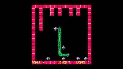 WIP another snake game NIBBLER BLOCKADE BARRICADE PICO 8 Fantasy Virtual Console Lexaloffle Games ww