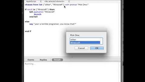 AppleScript tutorial 4- extra stuff and update.