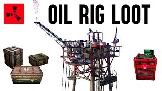 Rust Oil Rig Monument Loot - Rust Oil Rig Run Guide (Insane Amount of Scrap)