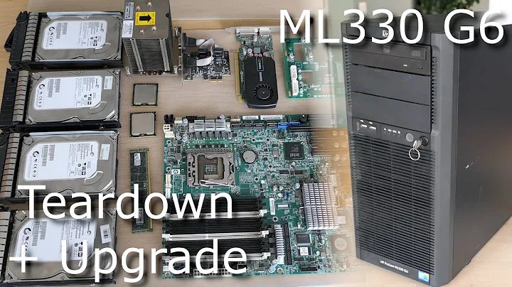 HP ProLiant ML330 G6 - Full teardown, upgrade and benchmarking