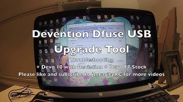 Devo 10 or 7e Deviation or Devo Stock + Devention Dfuse USB Upgrade Tool (Troubleshoot)