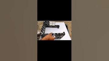 How to make an amazing mini house with black brick #mini #home #small #make #howto #tiny #to #brick