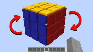working rubik's cube in minecraft