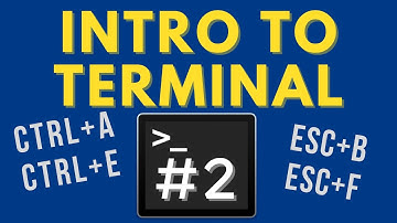 How to use the Terminal | Command Line for Beginners Part 2 - Keyboard Shortcuts