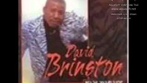 You're So Freak, Girl   DAVID BRINSTON